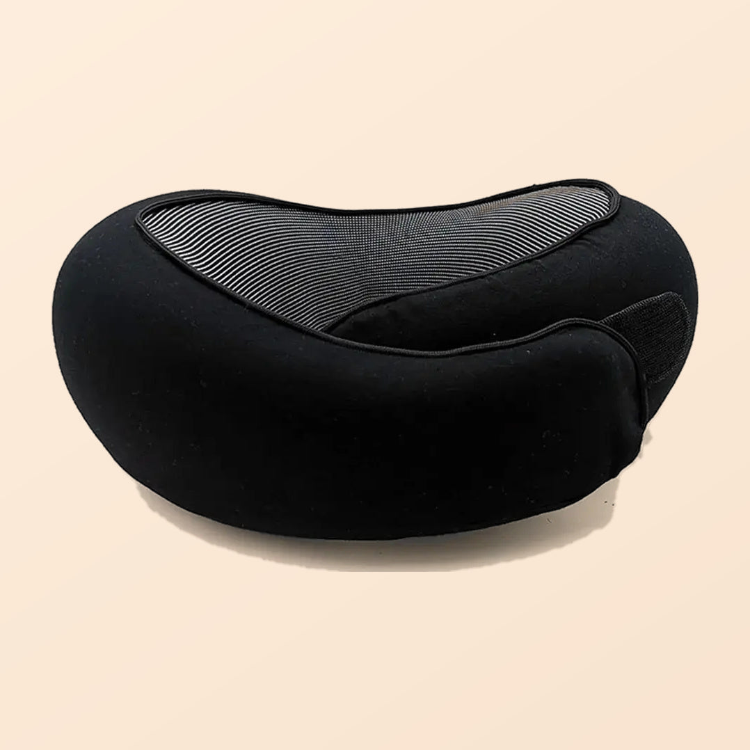 MemoryPlush Neck Pillow in Black